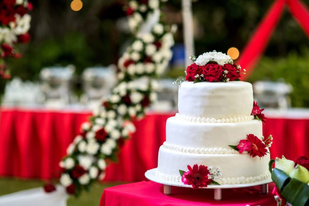 Costco wedding cakes and custom cakes are available in a variety of sizes, flavors, and decorations. Contact your local store directly for minimum order, cost, Online order availability